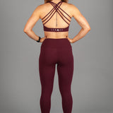 Zhu Leggings Burgundy