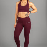 Zhu Leggings Burgundy