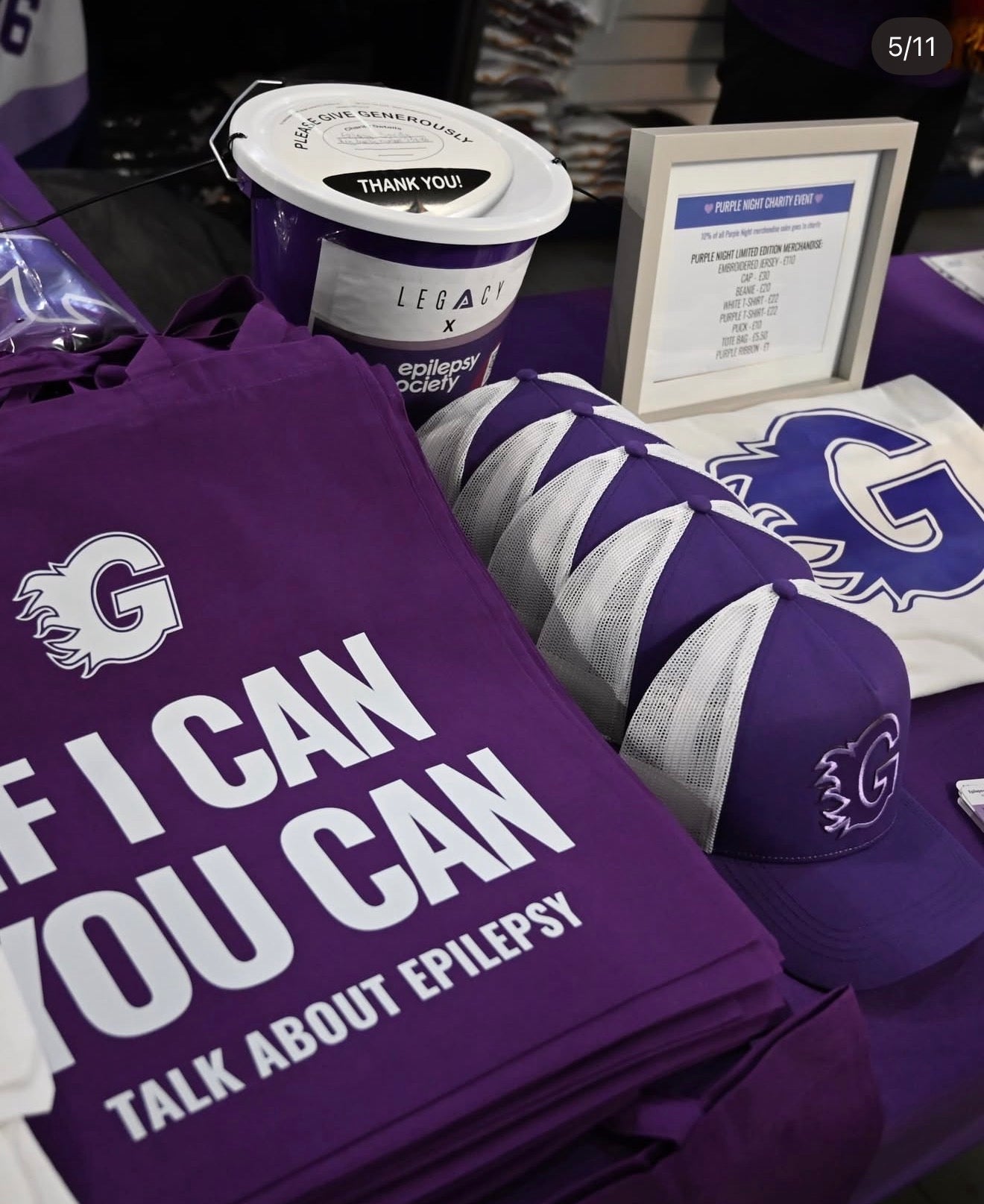 Epilepsy Society Charity Ice Hockey Event