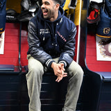 Flames 90s Letterman Jacket