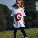 Flames G Logo Junior T-Shirt White