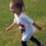 Flames G Logo Junior T-Shirt White