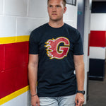 Guildford Flames Main Logo T shirt Navy 