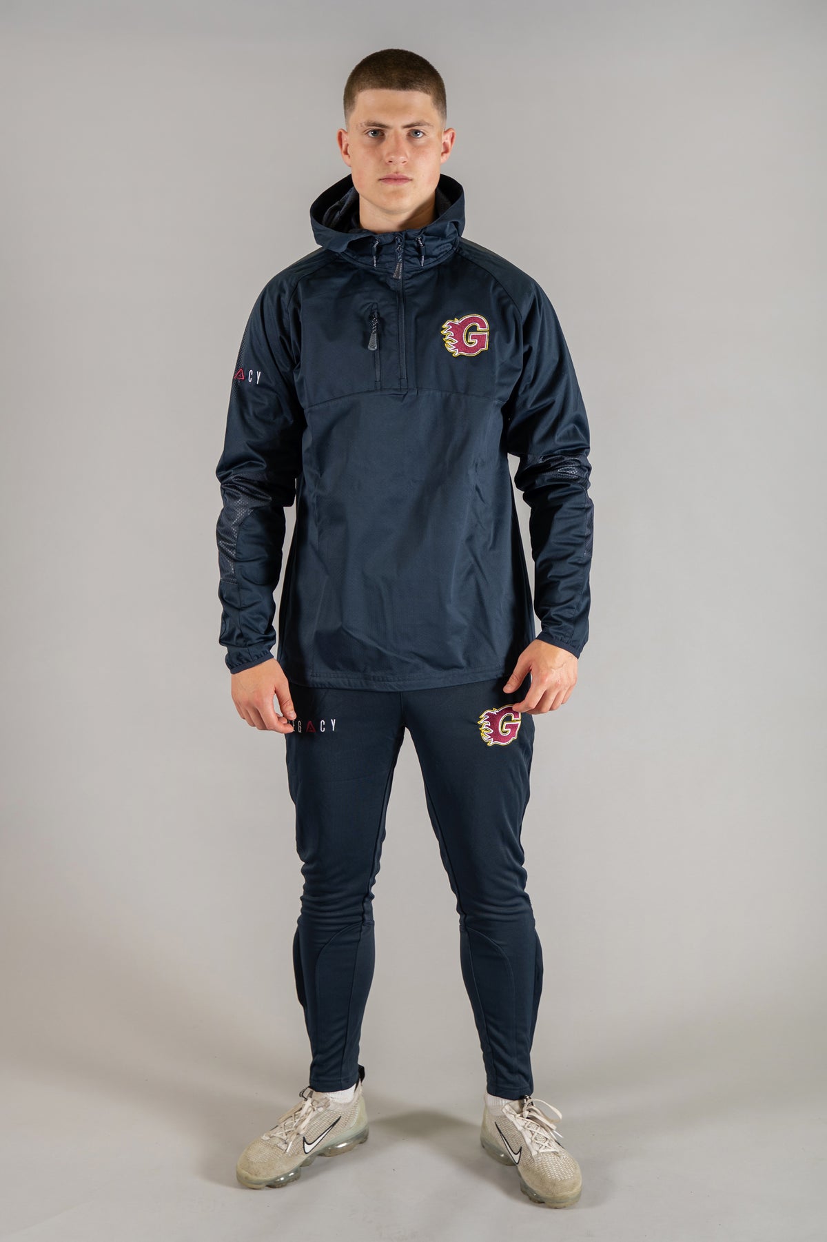Flames Travel Pullover Jacket