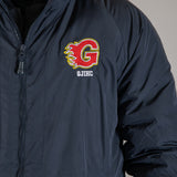 G.J.I.H.C 1/4 zip Adult Hooded Jacket