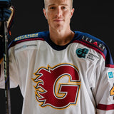 Brett Ferguson Signed Flames Photo