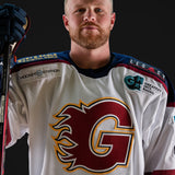 Kyle Locke Signed Flames Photo