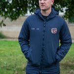 Guildford Flames Navy 3/4 length jacket with small G logo left chest 
