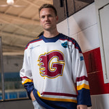 Flames Fan Replica Jersey Away