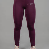 Euphoria Leggings Burgundy