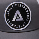 Legacy Trucker Hat Grey and White