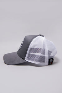 Legacy Trucker Hat Grey and White