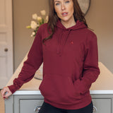 EcoFit Hoodie Burgundy