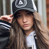 Legacy Trucker Hat Black and White