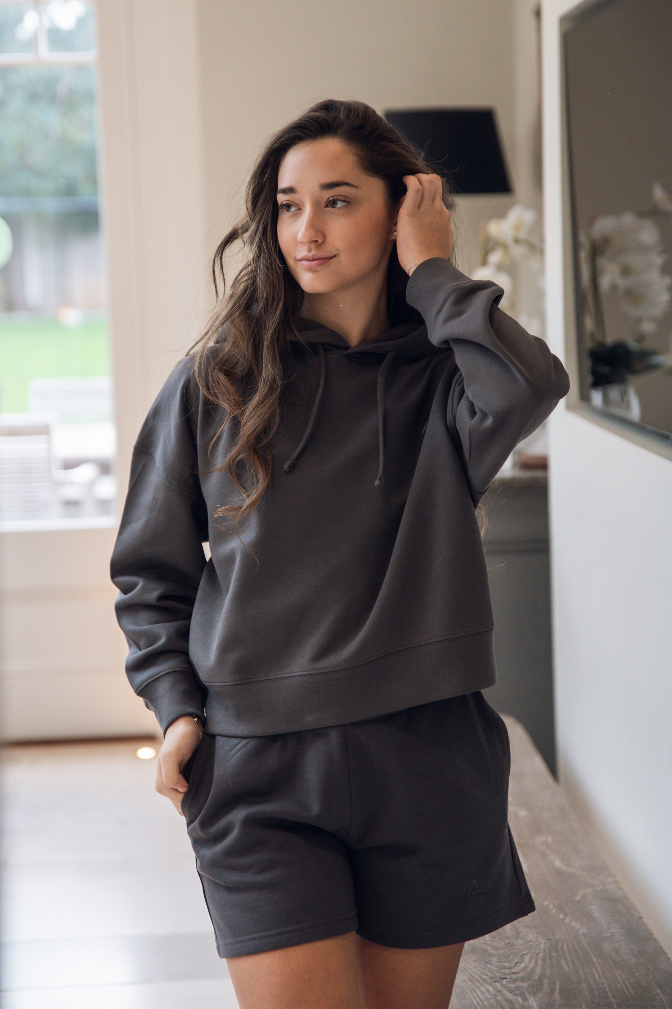 EcoFit Hoodie Anthracite