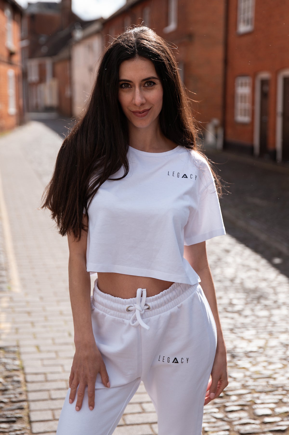 Better Never Stops Crop Top White