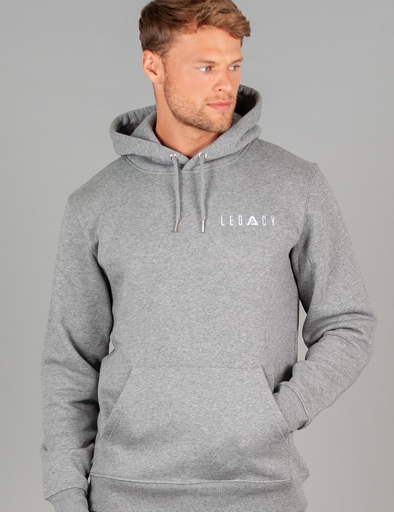 Rest Day Hoodie Mid Grey