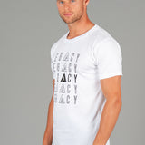 Layered Logo White T-Shirt