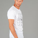 Layered Logo White T-Shirt