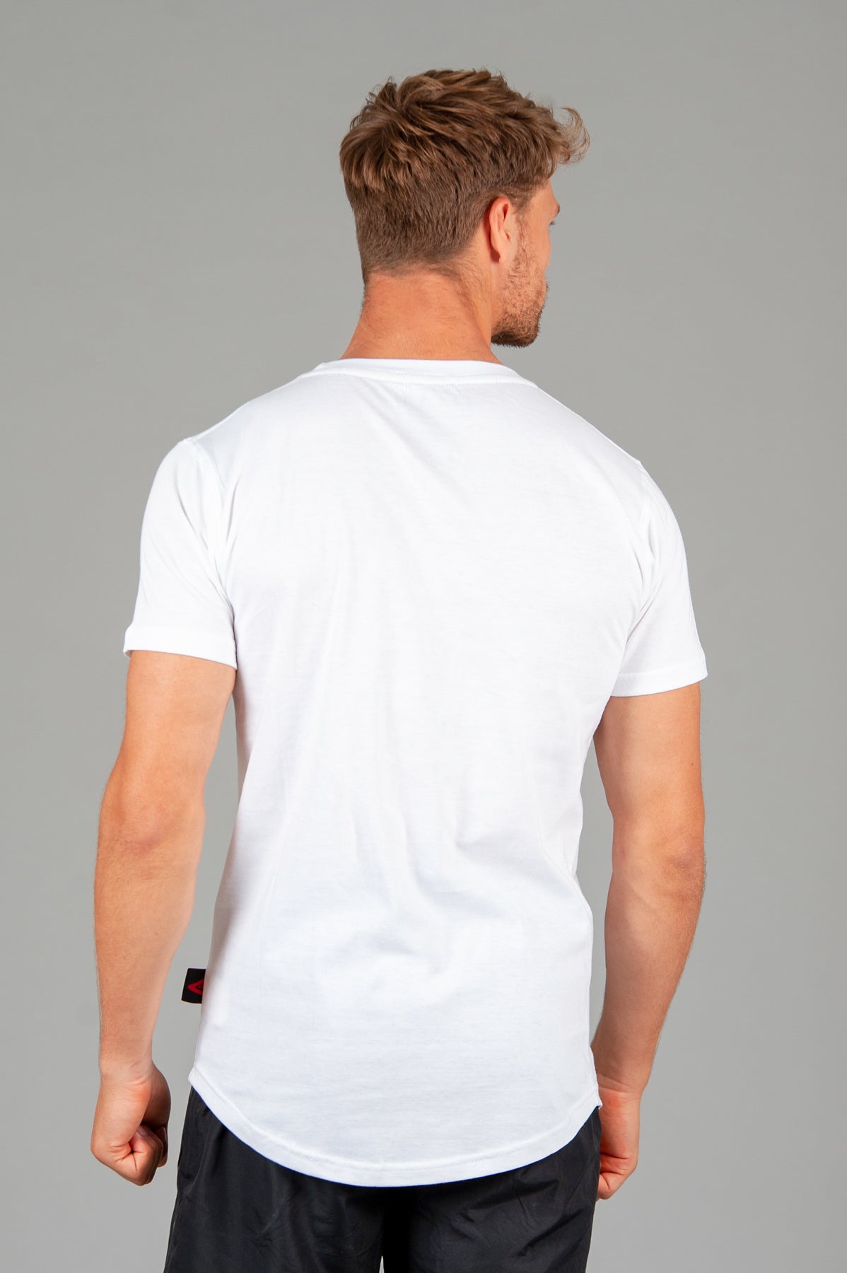 Layered Logo White T shirt