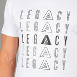 Layered Logo White T-Shirt