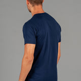 Layered Logo Navy T-Shirt
