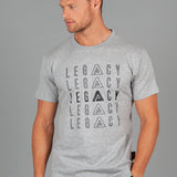 Layered Logo Grey T-Shirt