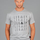 Layered Logo Grey T-Shirt