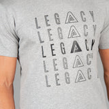 Layered Logo Grey T-Shirt