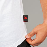 Layered Logo Arm Drop Tank White