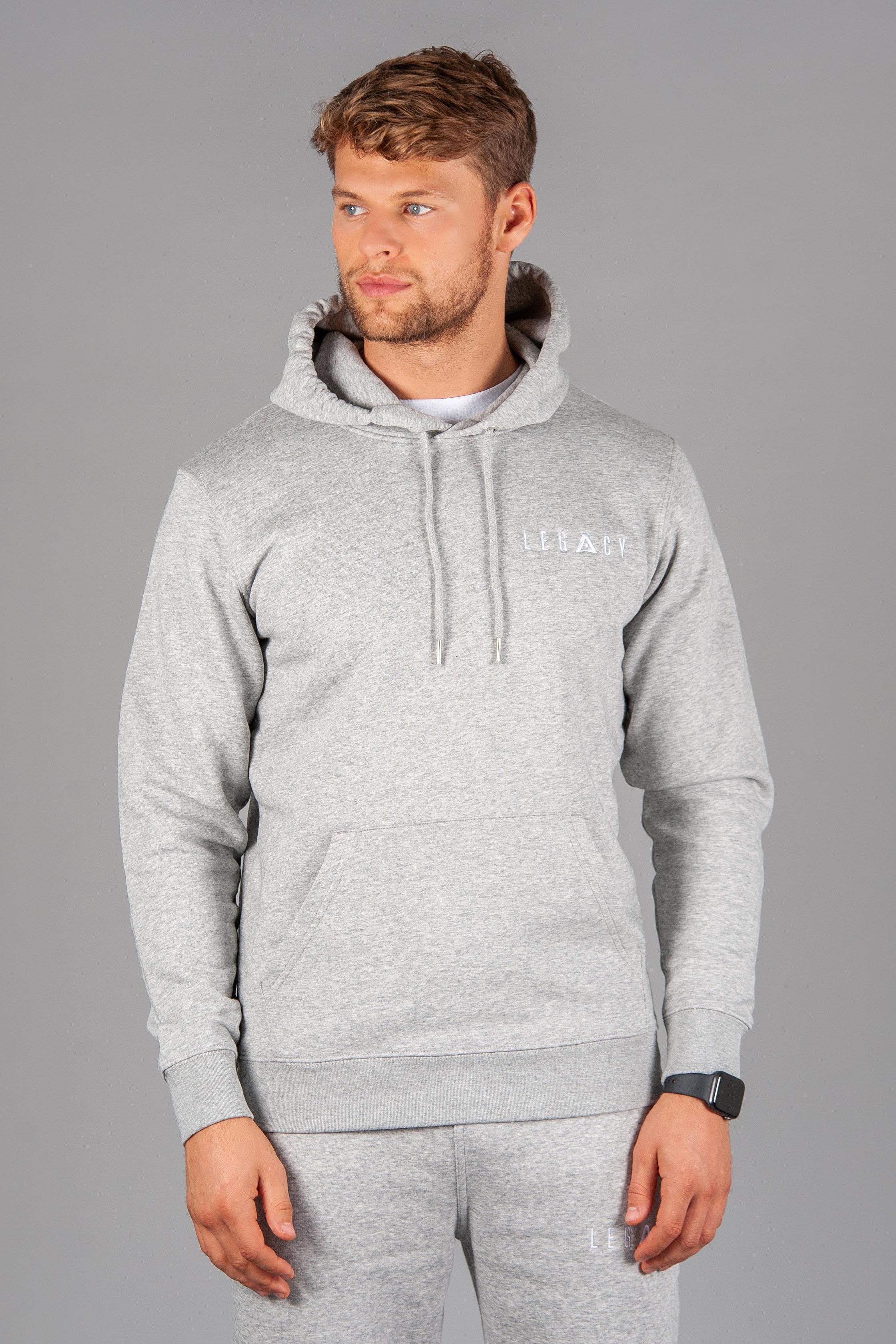 Rest Day Hoodie Heather Grey