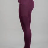 Unleashed Leggings Burgundy