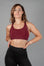 Euphoria Sports Bra Burgundy